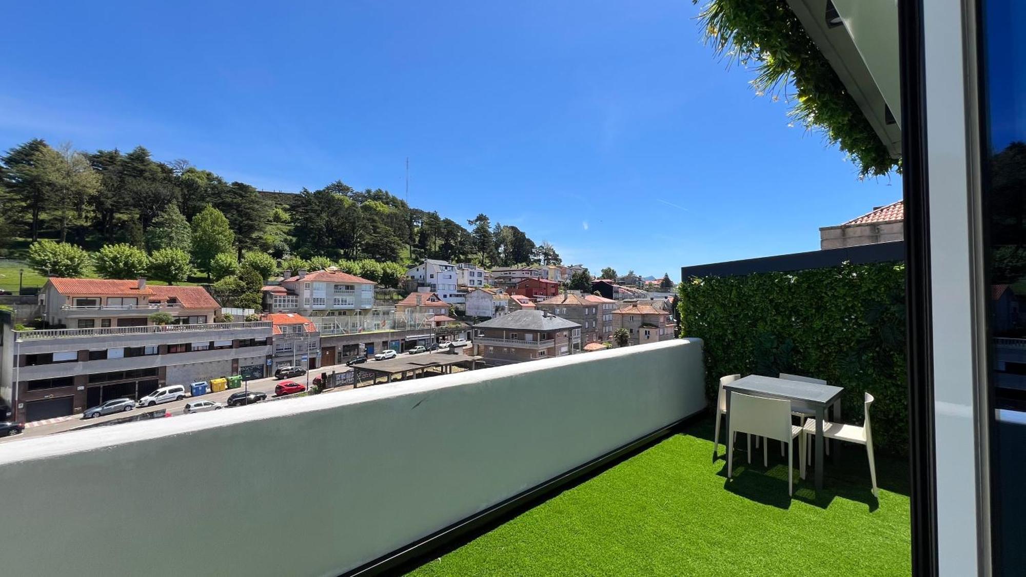 La Terraza Del Atico Con Parking Incluido Daire Vigo Dış mekan fotoğraf